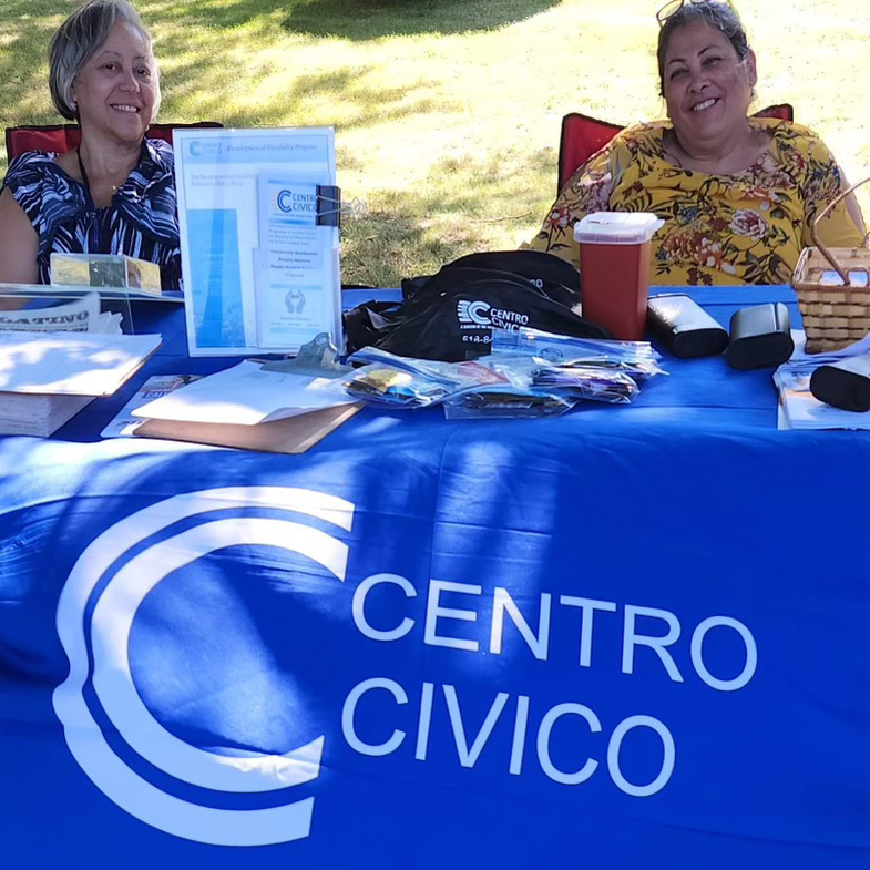 Centro Cívico at a resource fair