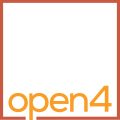 Open 4 logo